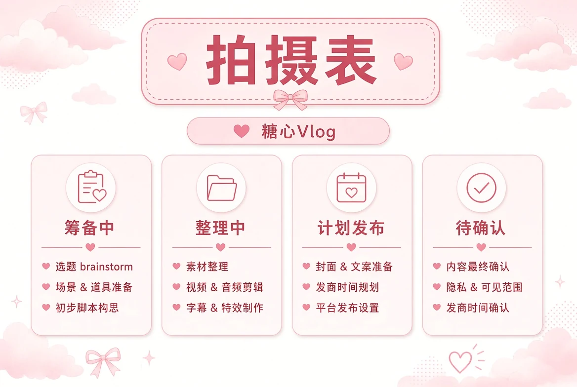 排期栏整理状态